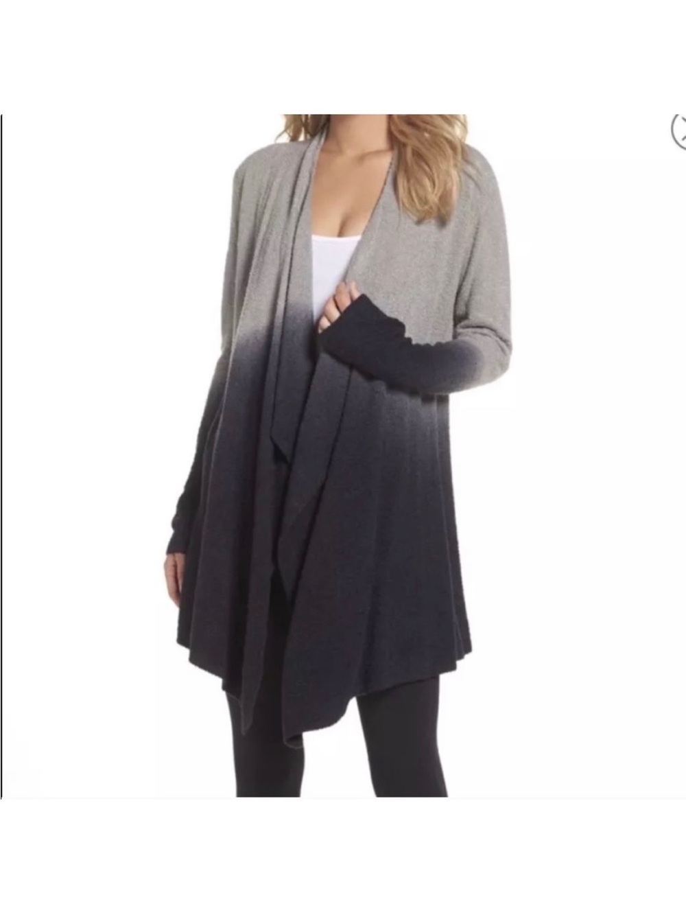 Barefoot Dreams cardigan ombré